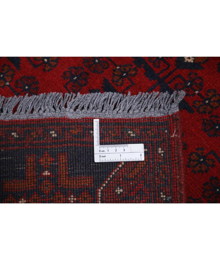 Afghan Khamyab Rug 2' 8" x 9' 3" Hand-Knotted | No. AT54833