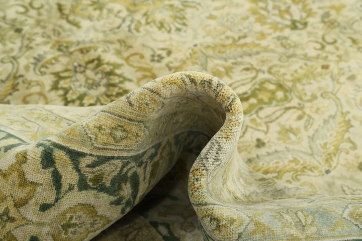 Indian Ziegler Rug 7' 8" x 10' 1" Hand-Knotted | No. AT54859