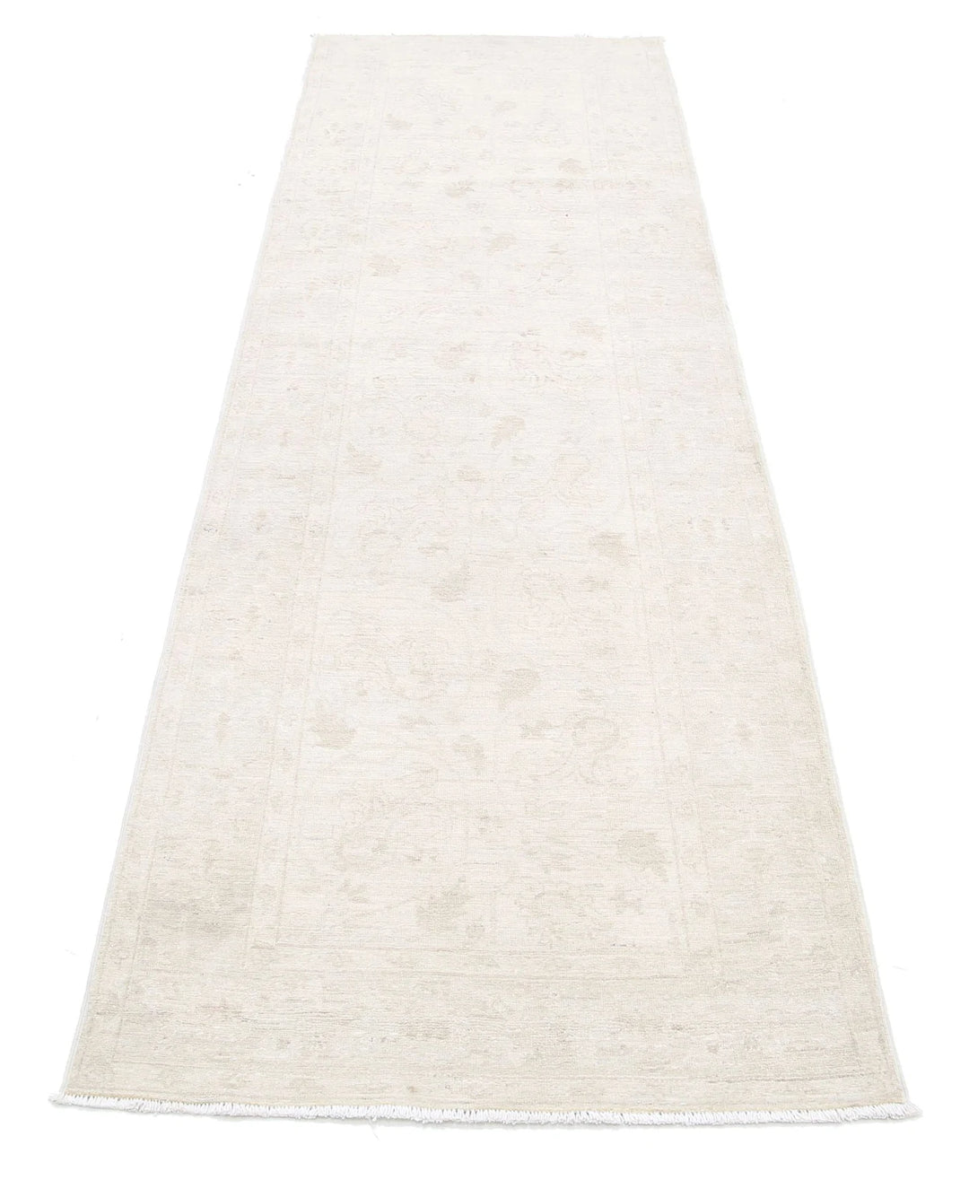 Afghan Serenity Rug 2' 9" x 9' 3" Hand-Knotted | No. AT55241