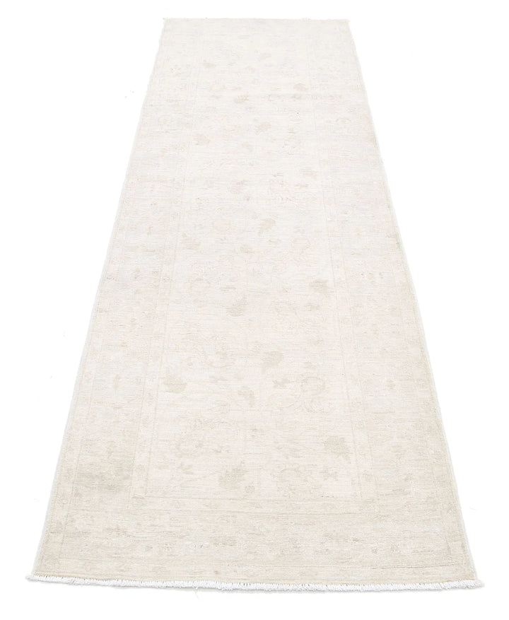 Afghan Serenity Rug 2' 9" x 9' 3" Hand-Knotted | No. AT55241