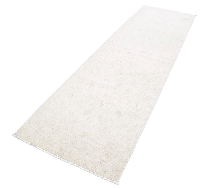 Afghan Serenity Rug 2' 9" x 9' 3" Hand-Knotted | No. AT55241