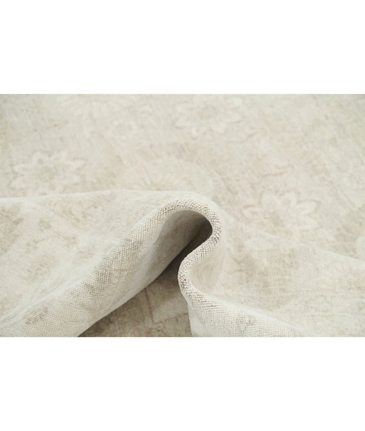 Afghan Serenity Rug 10' 5" x 10' 9" Hand-Knotted | No. AT55278