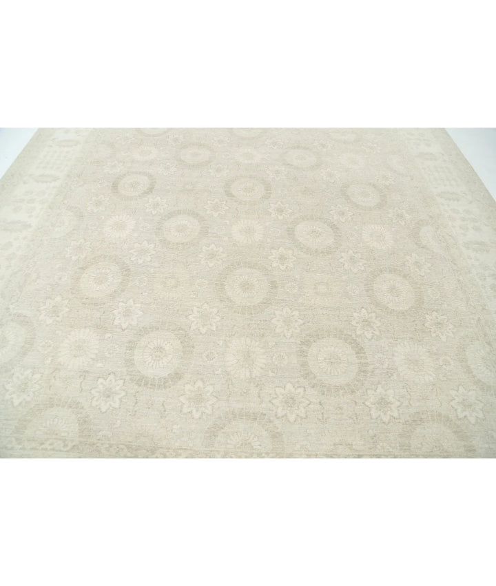 Afghan Serenity Rug 10' 5" x 10' 9" Hand-Knotted | No. AT55278