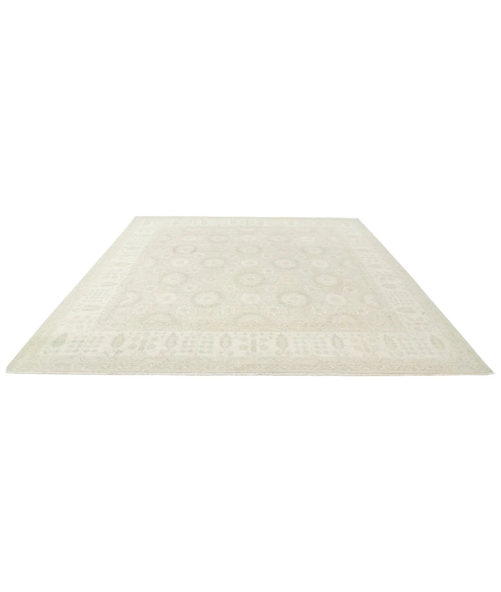 Afghan Serenity Rug 10' 5" x 10' 9" Hand-Knotted | No. AT55278