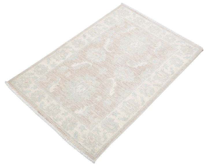 Afghan Serenity Rug 2' 3" x 3' 3" Hand-Knotted | No. AT55337