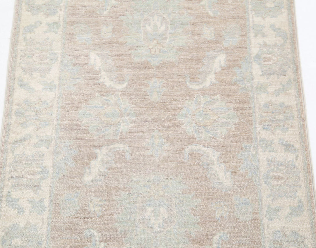 Afghan Serenity Rug 2' 3" x 3' 3" Hand-Knotted | No. AT55337
