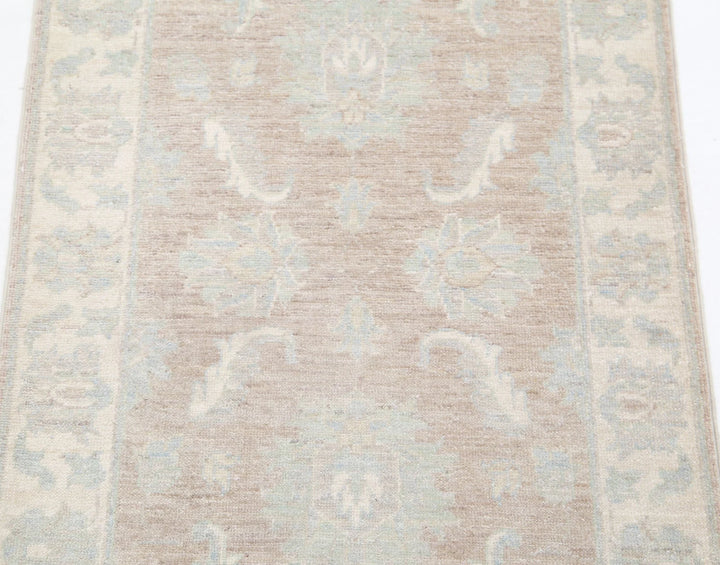 Afghan Serenity Rug 2' 3" x 3' 3" Hand-Knotted | No. AT55337
