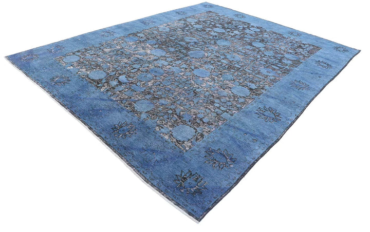Afghan Oriental Rug 9' 1" x 11' 7" Hand-Knotted | No. AT55520