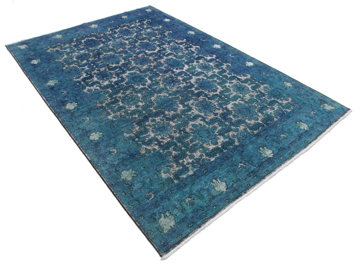 Afghan Onyx Rug 5' 9" x 8' 6" Hand-Knotted | No. AT55657
