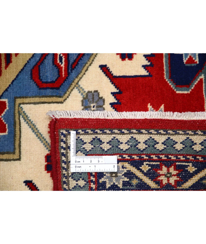 Afghan Tribal Shirvan Rug 5' 3" x 7' 9" Hand-Knotted | No. AT55753