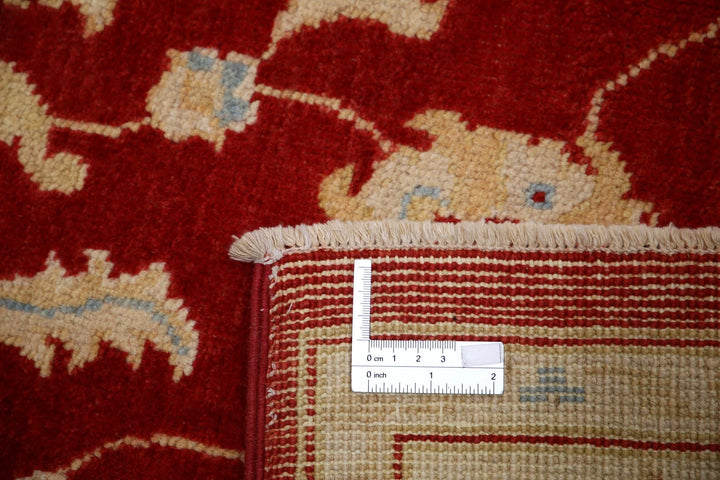 Afghan Ziegler Rug 4' 11" x 7' 1" Hand-Knotted | No. AT55785