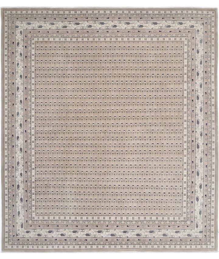 Persian Mir Saraband Rug 7' 8" x 8' 7" Hand-Knotted | No. AT55798