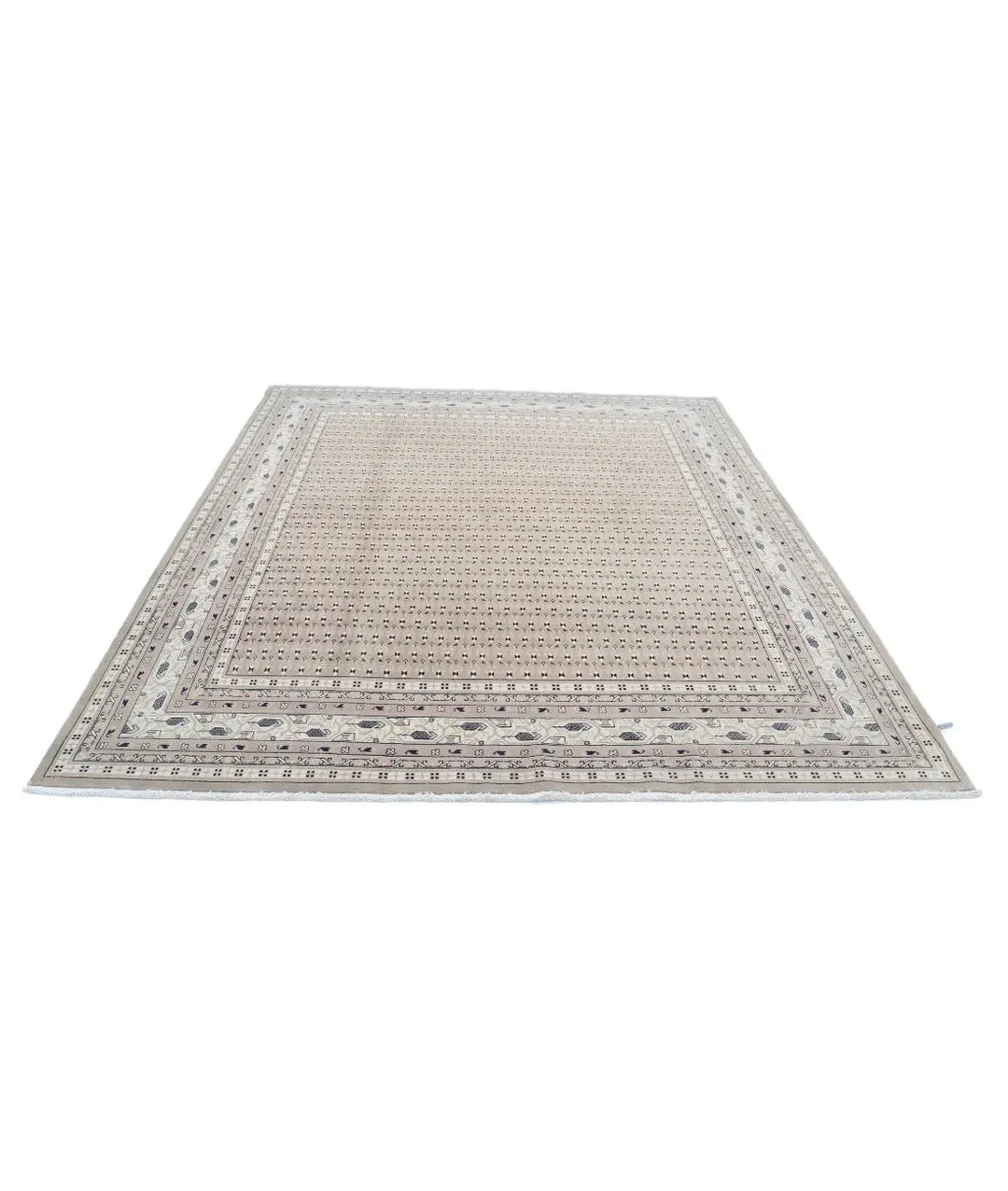 Persian Mir Saraband Rug 7' 8" x 8' 7" Hand-Knotted | No. AT55798