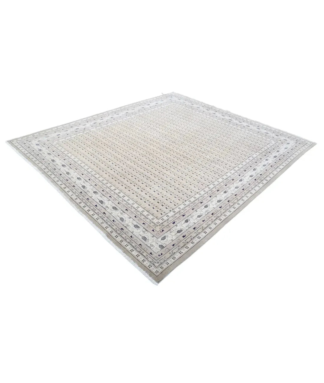 Persian Mir Saraband Rug 7' 8" x 8' 7" Hand-Knotted | No. AT55798