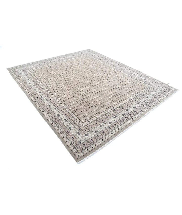 Persian Mir Saraband Rug 7' 8" x 8' 7" Hand-Knotted | No. AT55798
