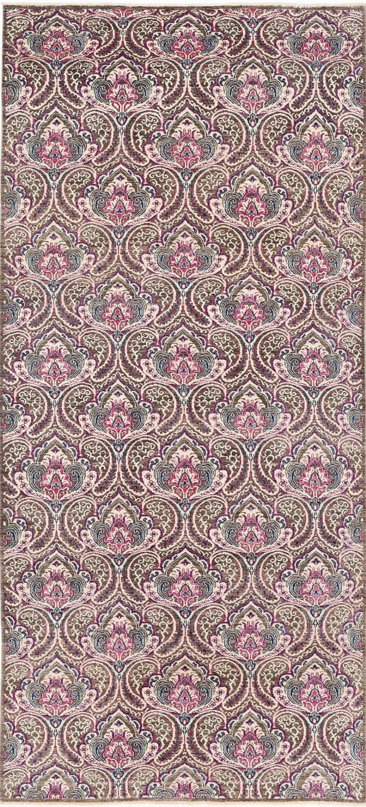 Afghan Artemix Runner Rug 5' 2" x 11' 4" Hand-Knotted | No. AT55810
