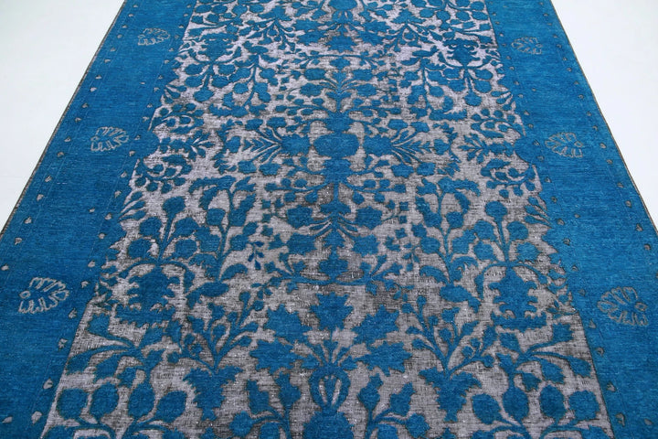 Afghan Oriental Rug 6' 10" x 9' 6" Hand-Knotted | No. AT55894