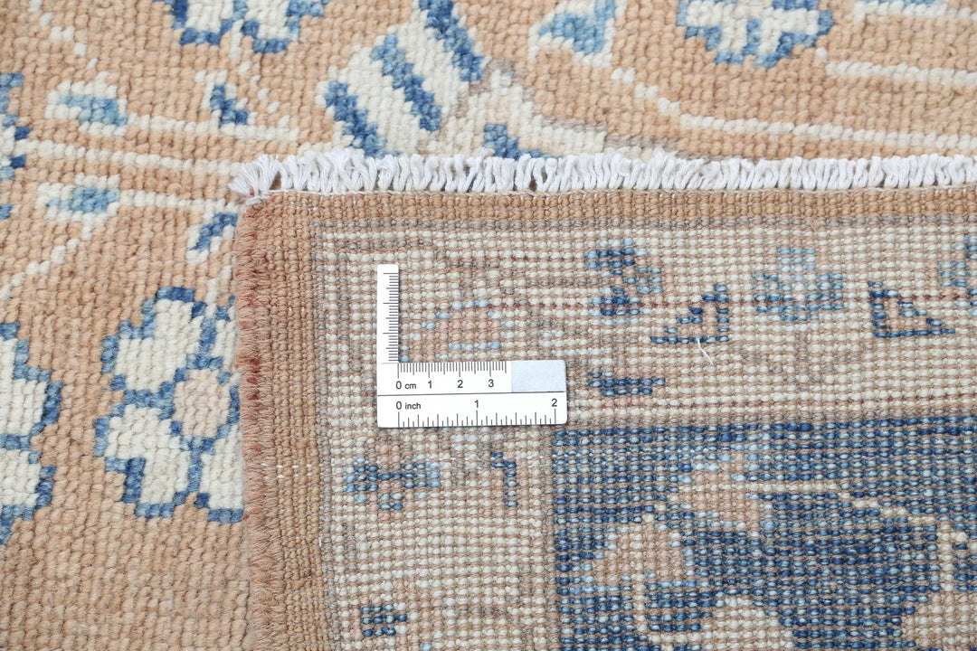 Afghan Oushak Rug 9' 2" x 12' 3" Hand-Knotted | No. AT55901