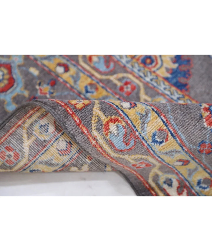 Grey Pakistani Oriental Rug 7' 11" x 10' 0" Hand-Knotted | No. AT55942