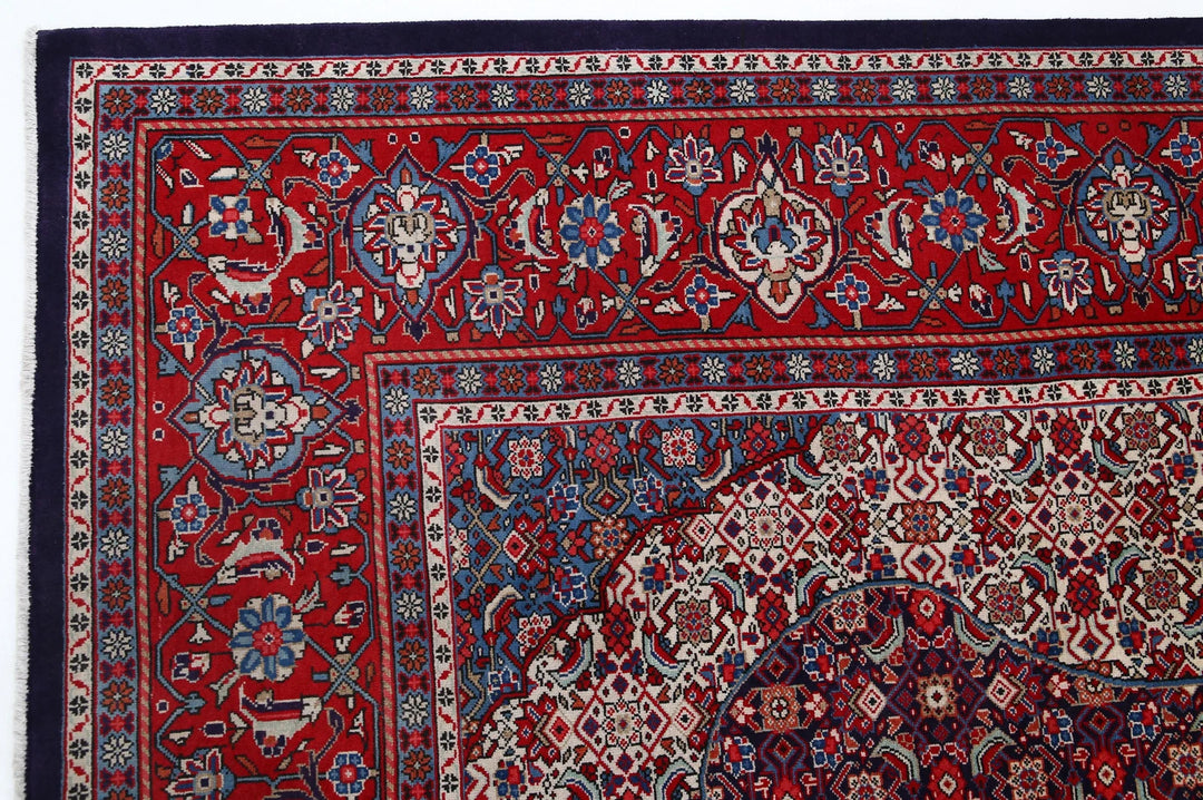 Persian Tabriz Rug 8' 0" x 10' 4" Hand-Knotted | No. AT55953