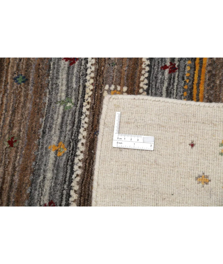 Ivory Indian Oriental Rug 3' 0" x 5' 2" Hand-Knotted | No. AT55972