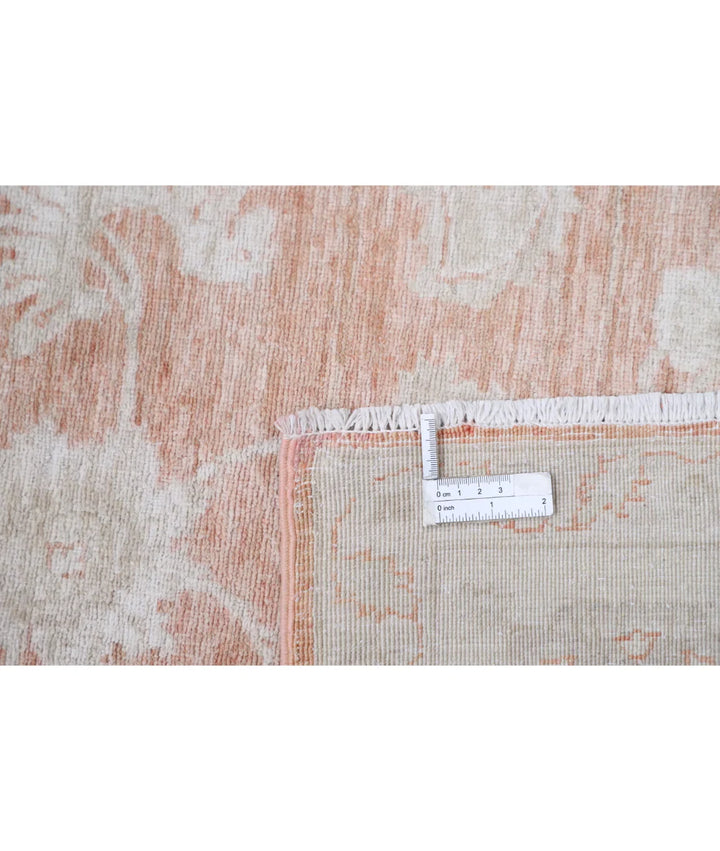 Red Afghan Serenity Rug 5' 9" x 9' 6" Hand-Knotted | No. AT56140