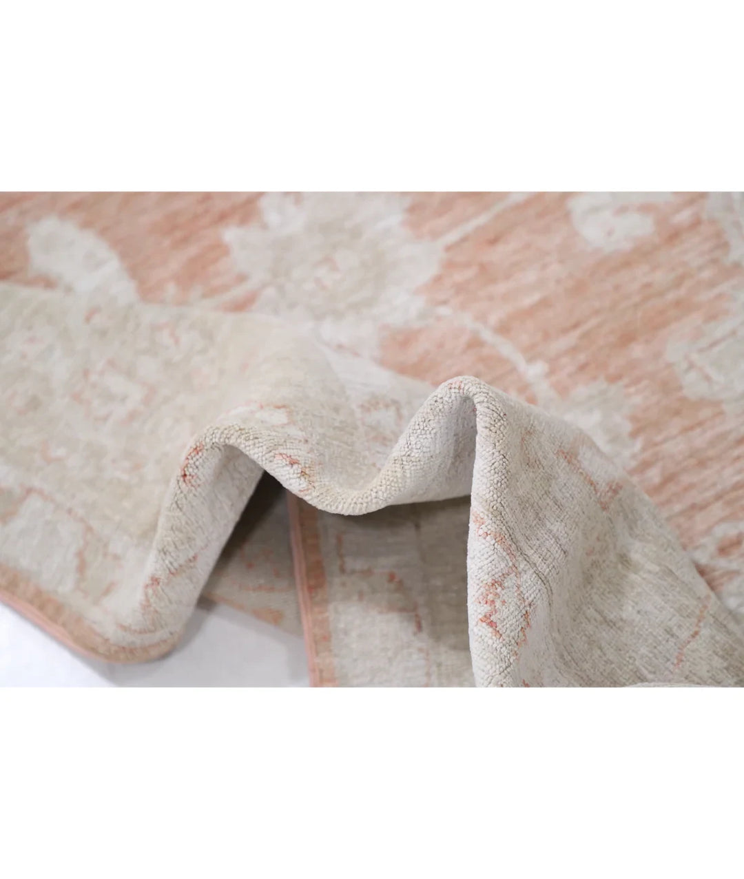 Red Afghan Serenity Rug 5' 9" x 9' 6" Hand-Knotted | No. AT56140