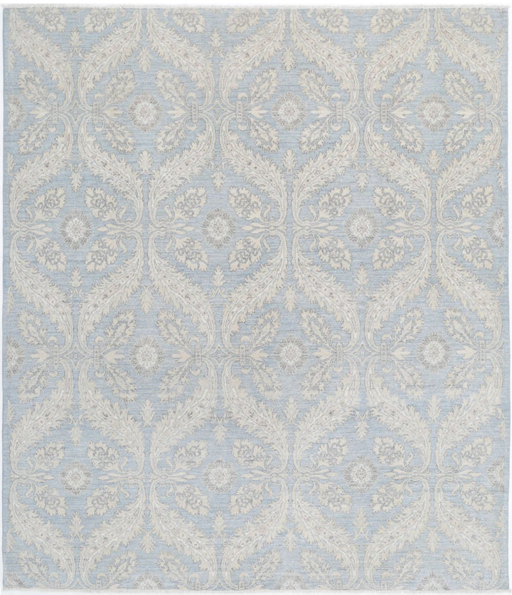 Afghan Serenity Rug 8' 1" x 9' 4" Hand-Knotted | No. AT56256