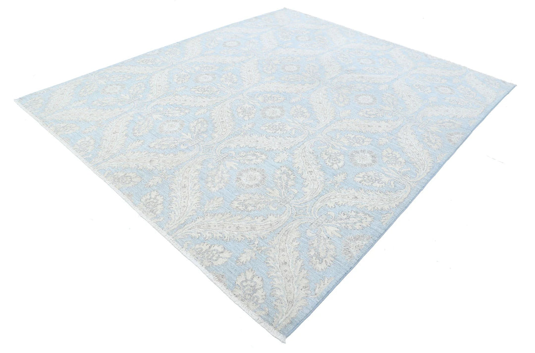 Afghan Serenity Rug 8' 1" x 9' 4" Hand-Knotted | No. AT56256
