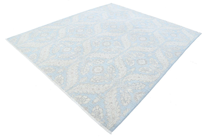 Afghan Serenity Rug 8' 1" x 9' 4" Hand-Knotted | No. AT56256