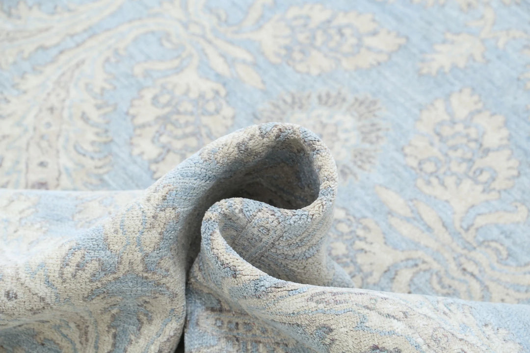 Afghan Serenity Rug 8' 1" x 9' 4" Hand-Knotted | No. AT56256