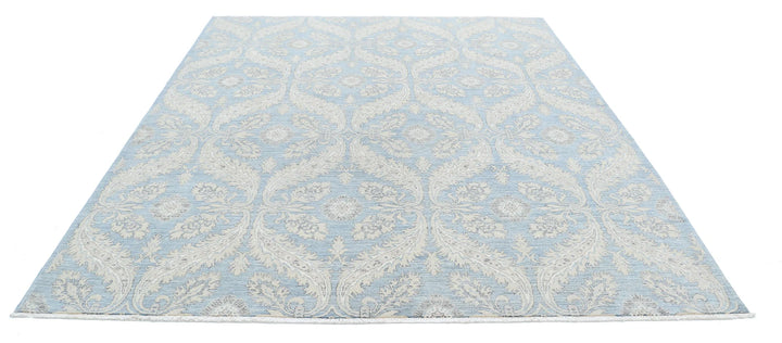 Afghan Serenity Rug 8' 1" x 9' 4" Hand-Knotted | No. AT56256