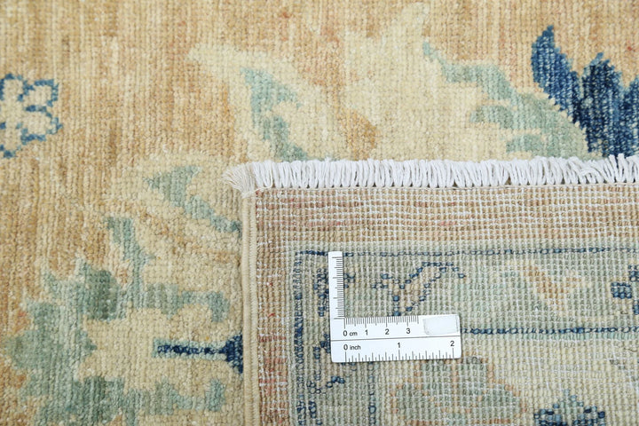 Afghan Serenity Rug 9' 8" x 13' 5" Hand-Knotted | No. AT56384