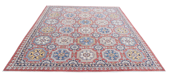 Afghan Oriental Rug 8' 0" x 10' 0" Hand-Knotted | No. AT56551