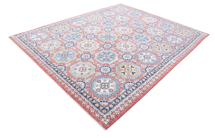 Afghan Oriental Rug 8' 0" x 10' 0" Hand-Knotted | No. AT56551