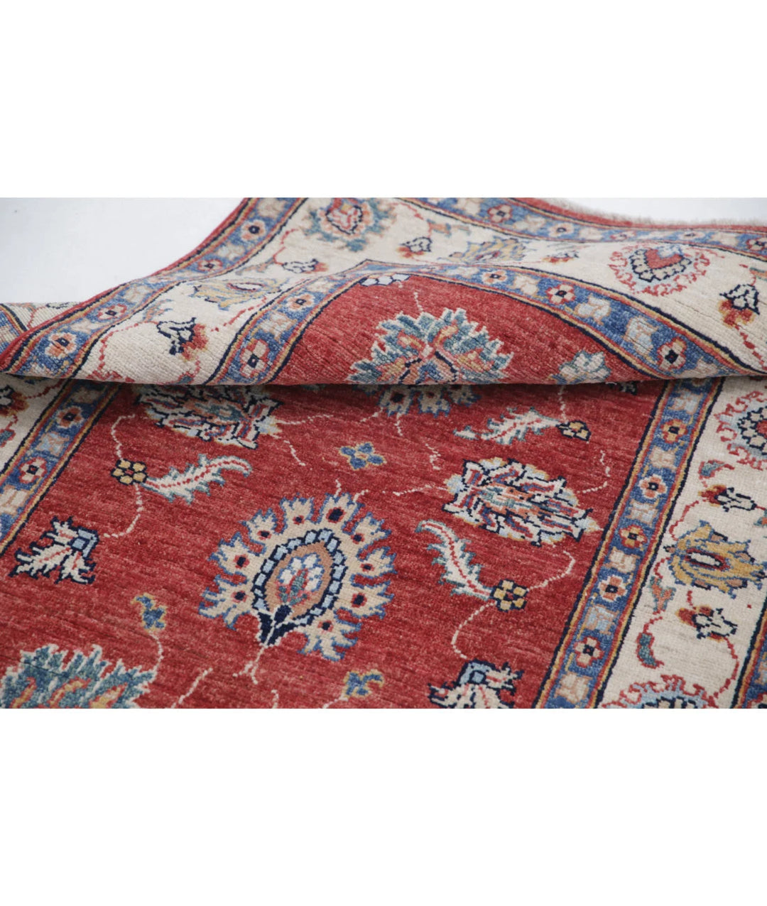 Afghan Ziegler Rug 2' 7" x 4' 4" Hand-Knotted | No. AT56564
