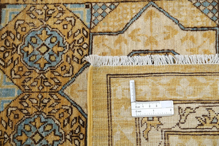 Afghan Mamluk Rug 7' 10" x 10' 10" Hand-Knotted | No. AT56652