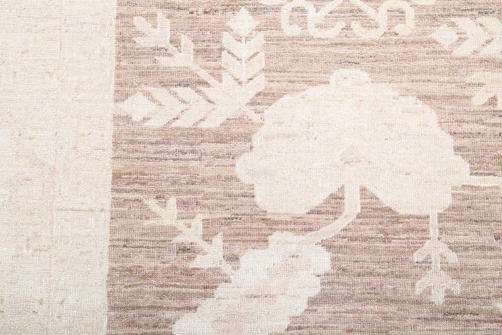 Afghan Khotan Rug 9' 11" x 13' 7" Hand-Knotted | No. AT56700