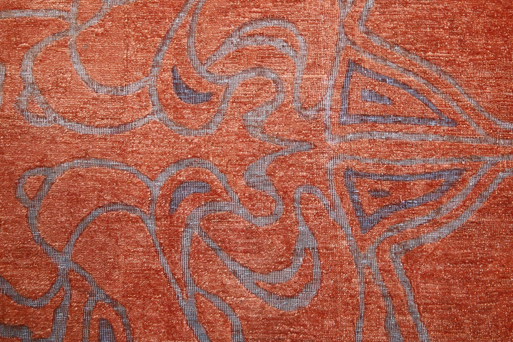 Afghan Oriental Rug 8' 9" x 11' 10" Hand-Knotted | No. AT56706