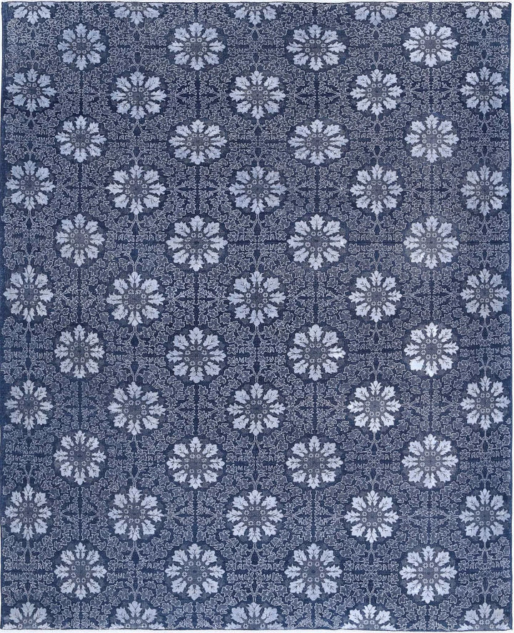 Afghan Oriental Rug 7' 9" x 9' 11" Hand-Knotted | No. AT56738