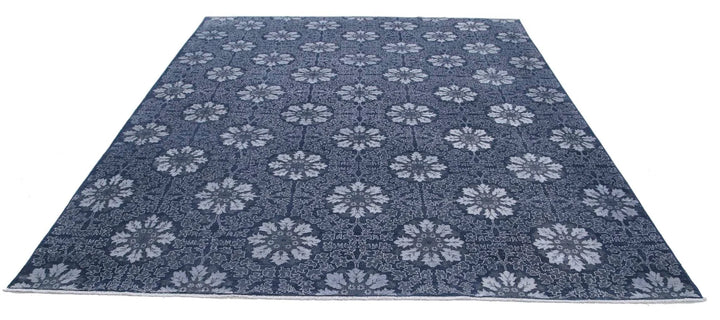 Afghan Oriental Rug 7' 9" x 9' 11" Hand-Knotted | No. AT56738