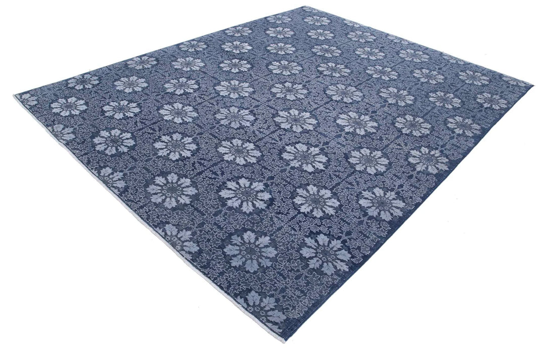Afghan Oriental Rug 7' 9" x 9' 11" Hand-Knotted | No. AT56738