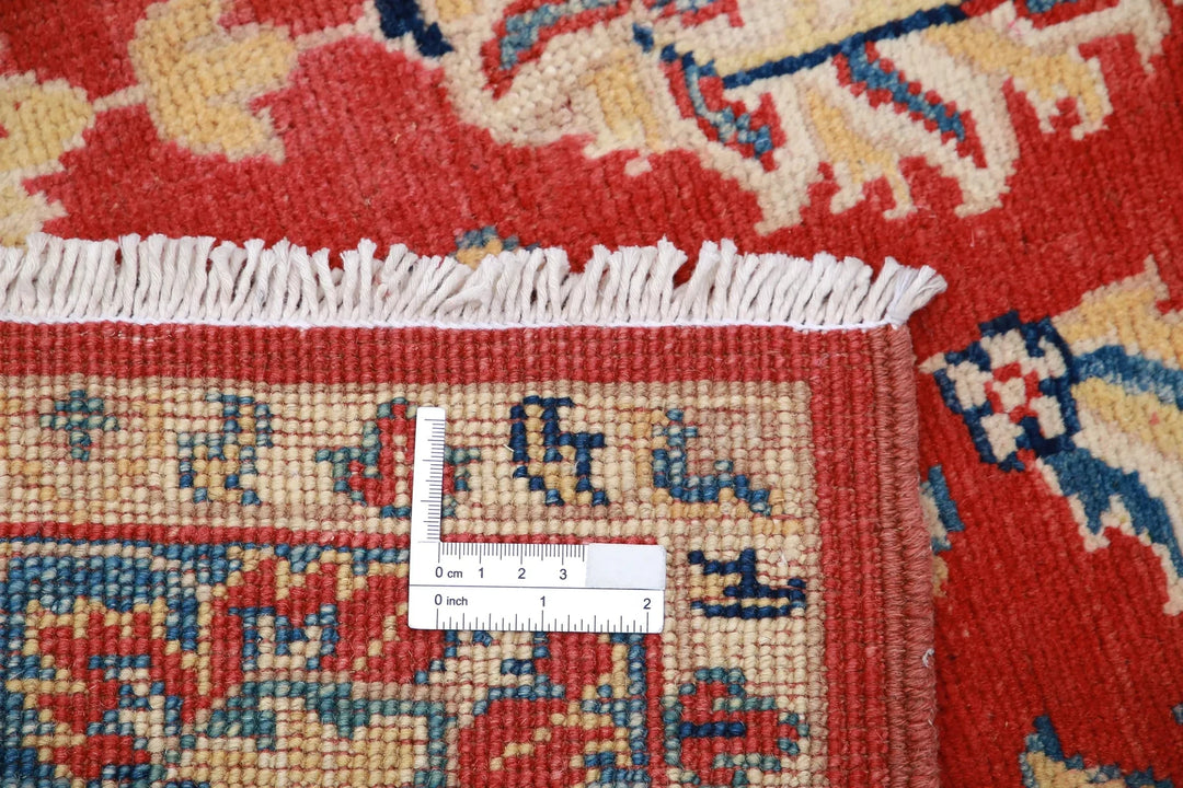 Afghan Ziegler Rug 3' 10" x 5' 9" Hand-Knotted | No. AT56782