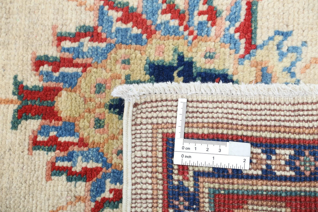 Afghan Ziegler Rug 3' 10" x 5' 11" Hand-Knotted | No. AT56805