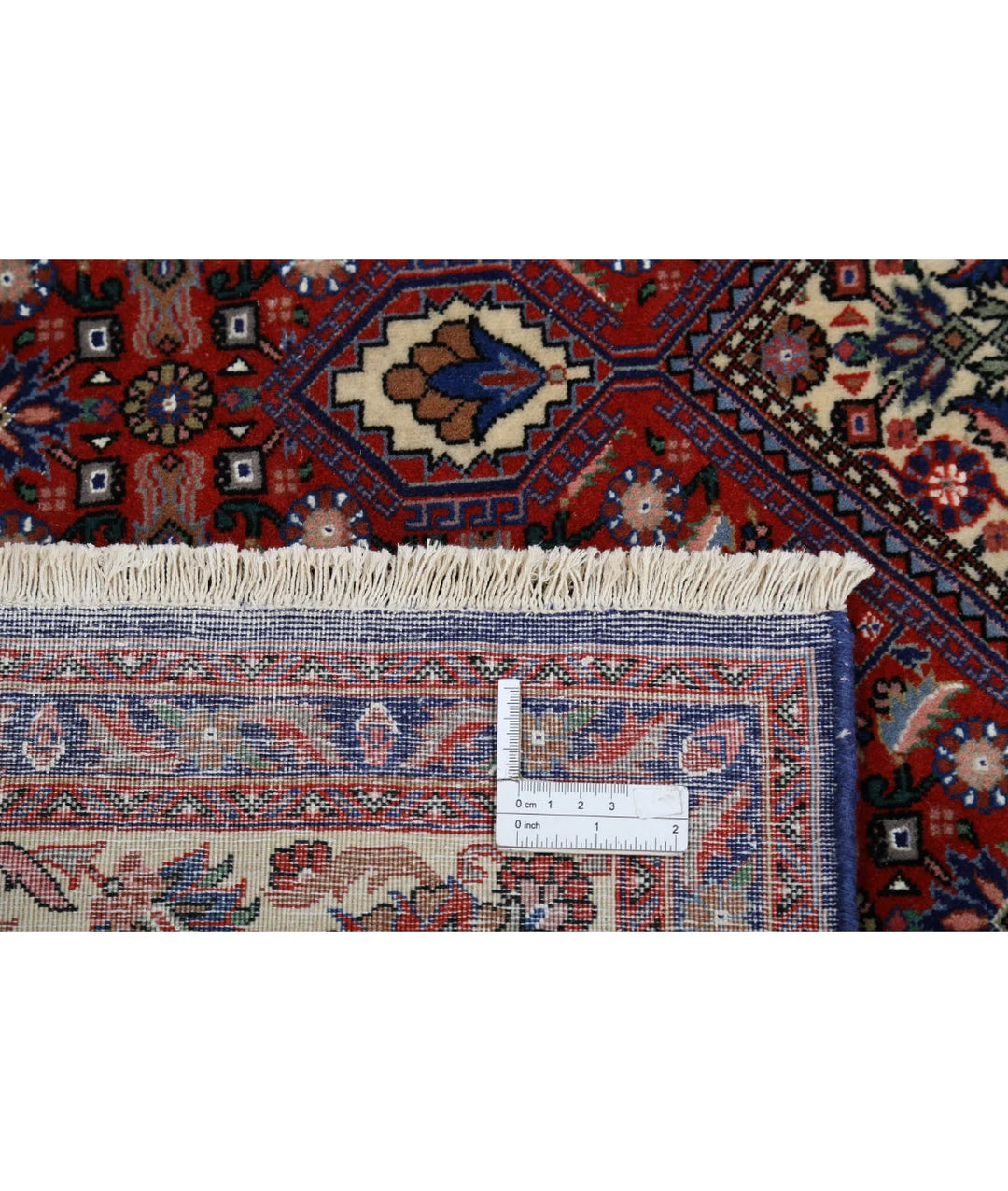 Persian Bijar Rug 6' 8" x 9' 11" Hand-Knotted | No. AT56869