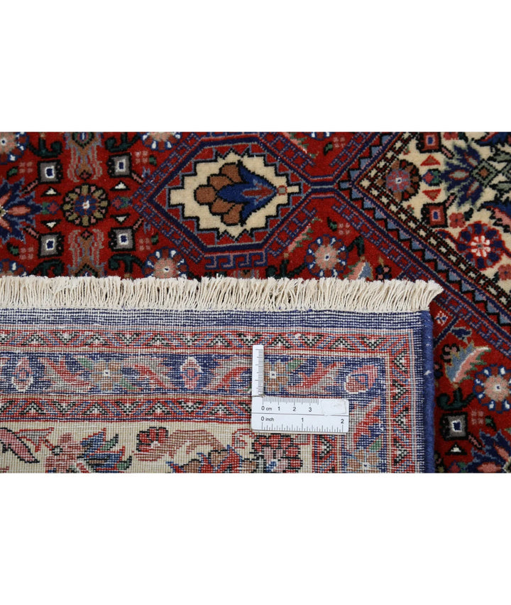 Persian Bijar Rug 6' 8" x 9' 11" Hand-Knotted | No. AT56869