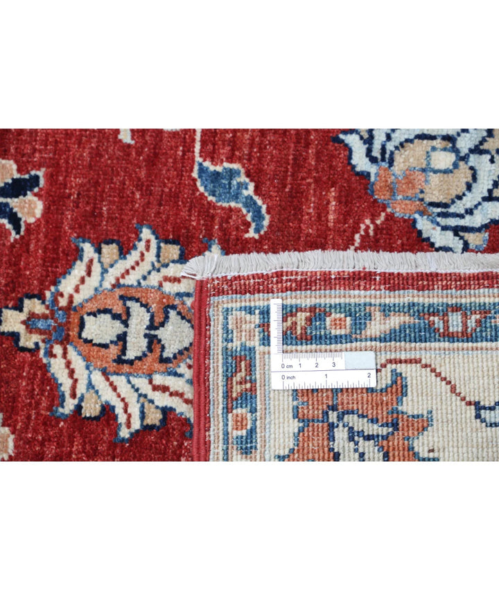 Afghan Ziegler Rug 2' 7" x 4' 2" Hand-Knotted | No. AT56897
