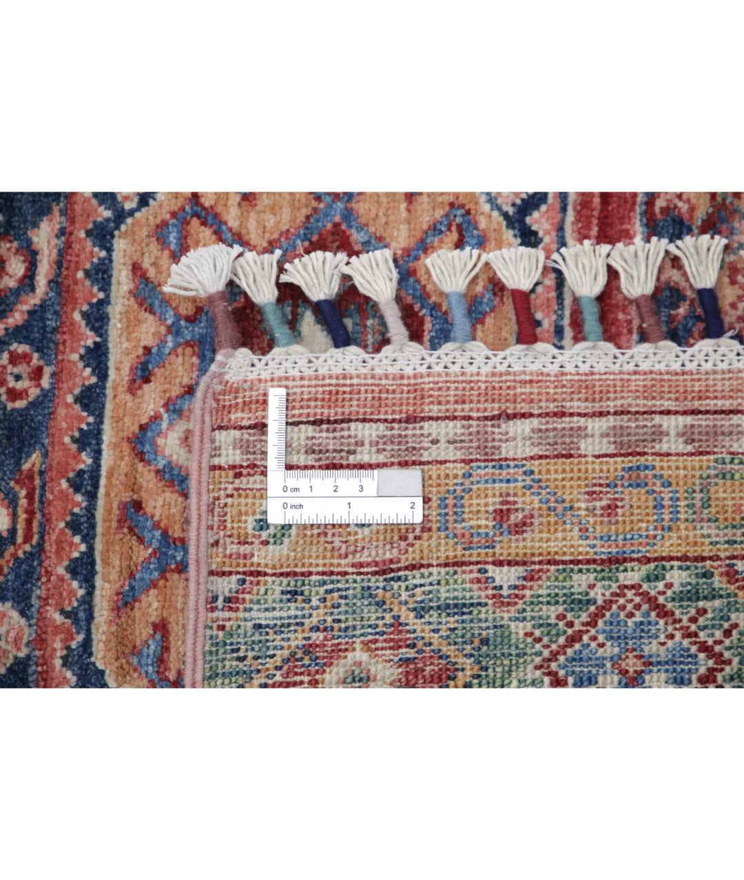 Afghan Khurjeen Rug 6'8" x 9'7" Hand-Knotted | No. AT570810