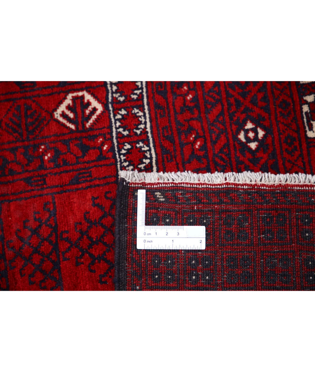Afghan Beljik Rug 5' 1" x 7' 10" Hand-Knotted | No. AT57160