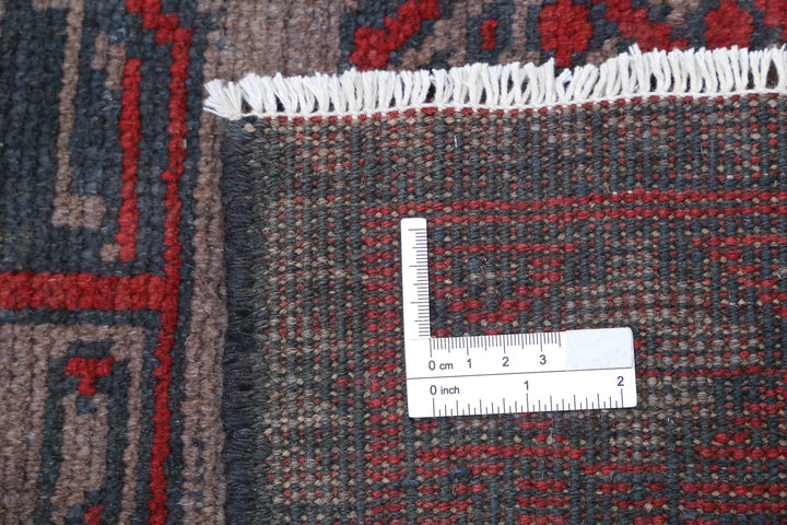 Afghan Akcha Revival Rug 4' 10" x 6' 1" Hand-Knotted | No. AT57184